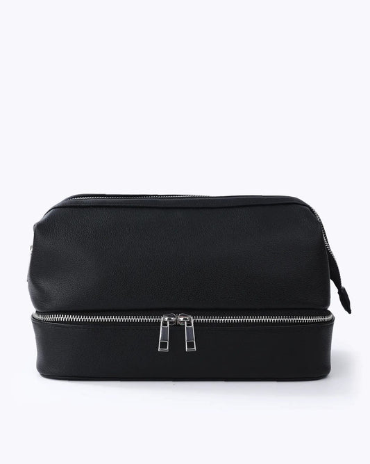 Vegan Leather Toiletry Bag — Voyager Elite