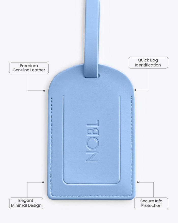 Leather Luggage Tag